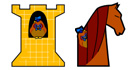 Descargate las fichas a color del ajedrez