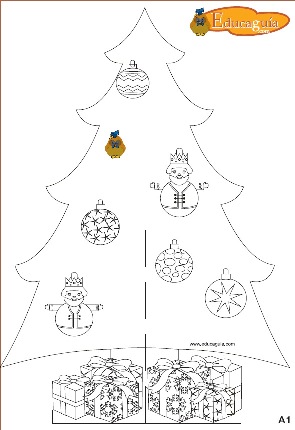 Árbol de Navidad en Color