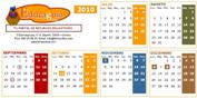Calendario de Mesa 2015