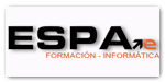 logotipo de ESPA, pinchando sobre el accederas a su web